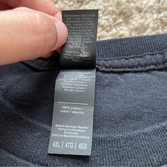 D&D Dungeons & Dragons STR DEX CON INT WIS CHR short-sleeve t-shirt sz 4XL - Picture 7 of 8